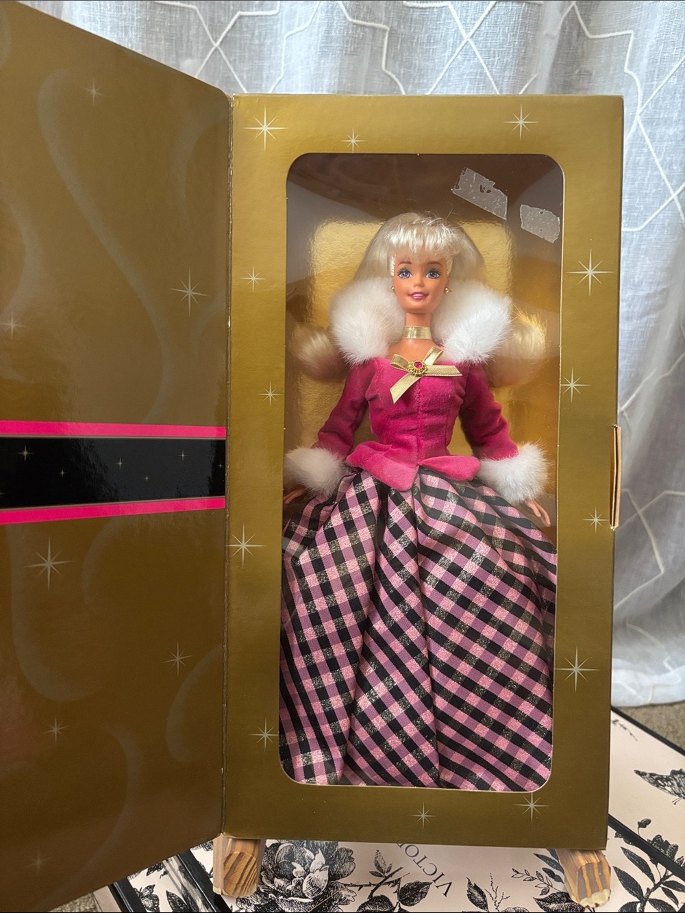 Vintage 1996 Avon Exclusive Winter Rhapsody Barbie Doll